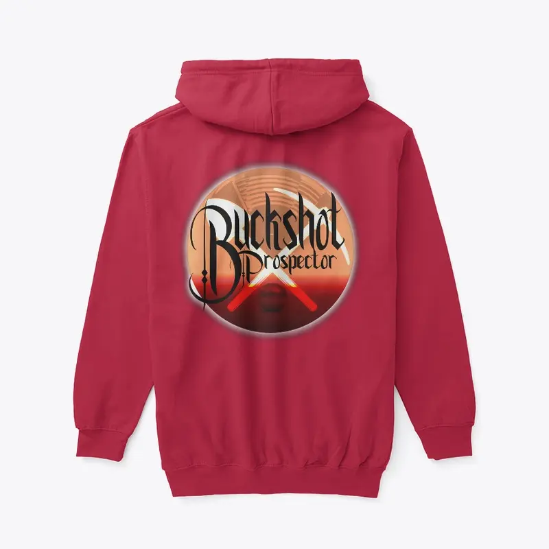 zip up buchshot hoodie 